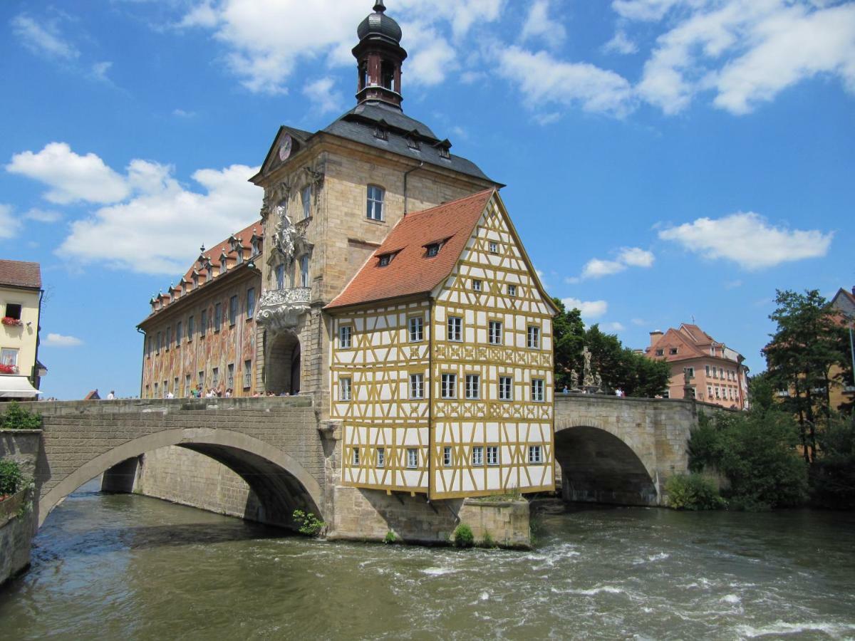 Apartment Abendstille Mit Balkon Und Tg Bamberg Exterior photo